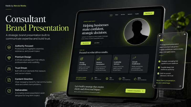 Consultant Brand Presentation